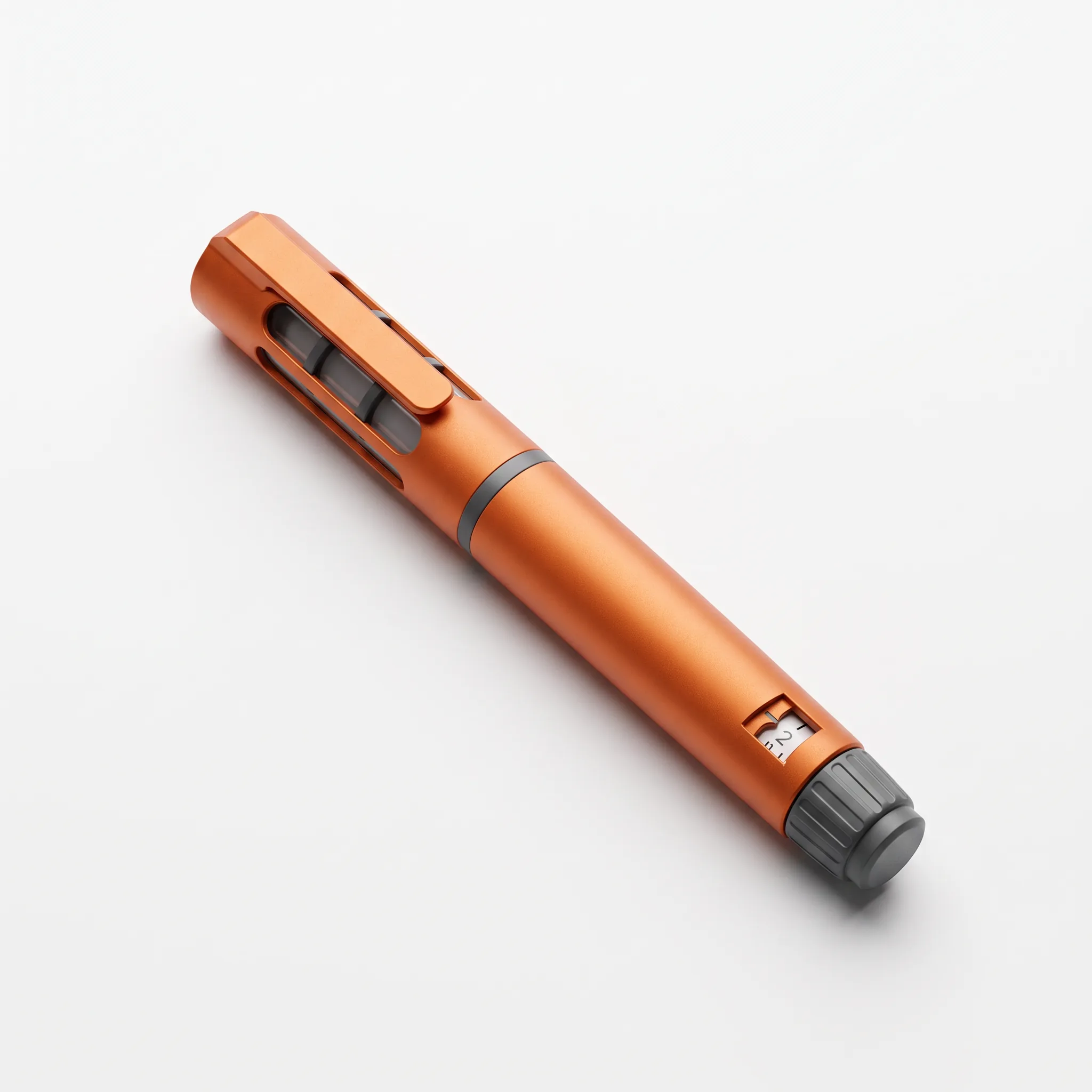 V4 peptide pen in orange — 60 unit reusable injector pen